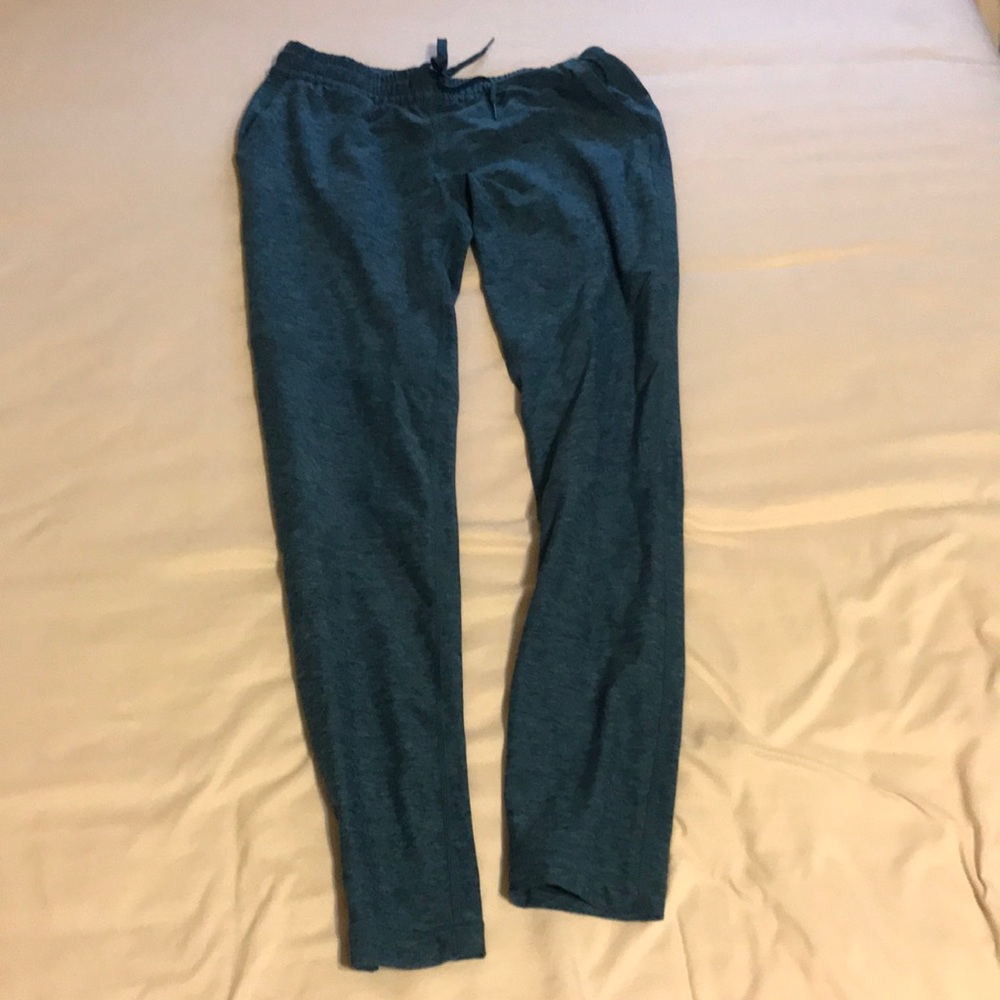 Outdoor Voices Heather Blue Sweats, Small